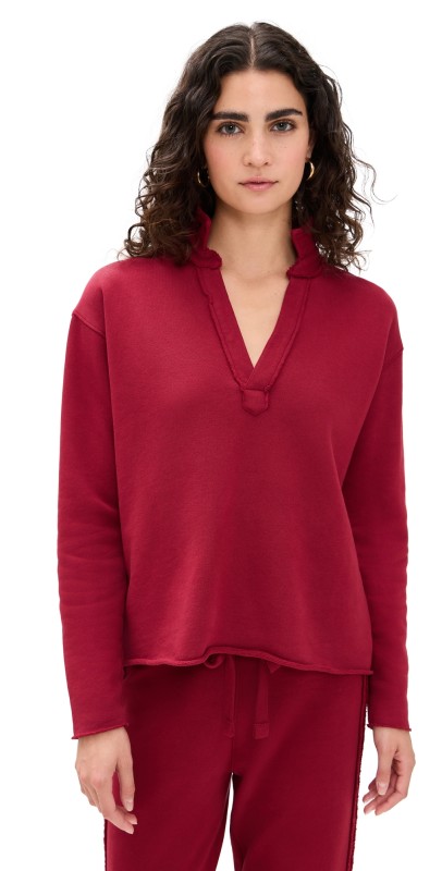 Frank & Eileen Patrick Popover Henley Garn
