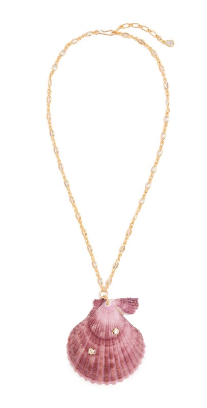 Brinker + Eliza On Holiday Necklace Lilac