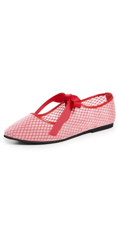 Intentionally Blank Valley Ballet Flats Cherry