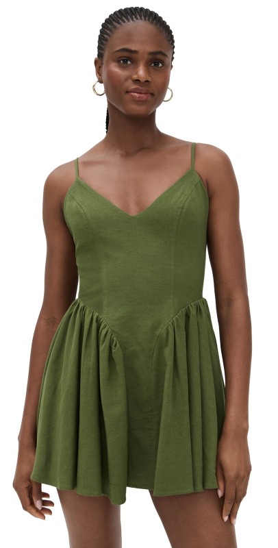 Seven Wonders Poppy Mini Dress Khaki