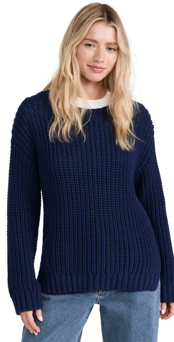 Marea Beach Sweater Navy