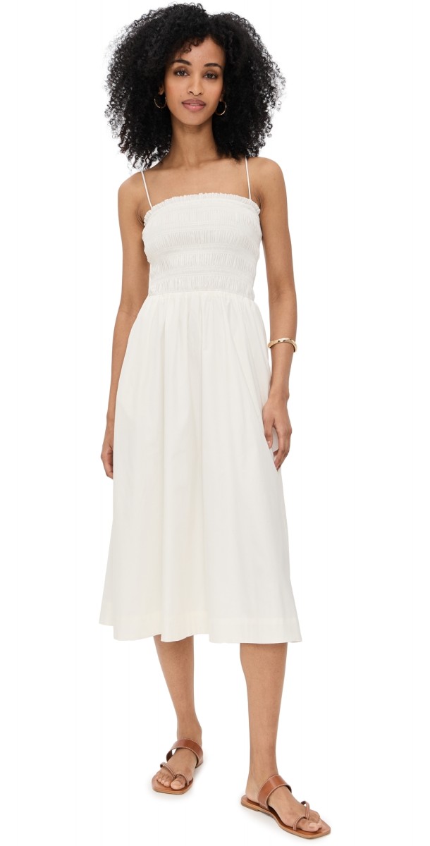 Reformation Kerrie Dress White