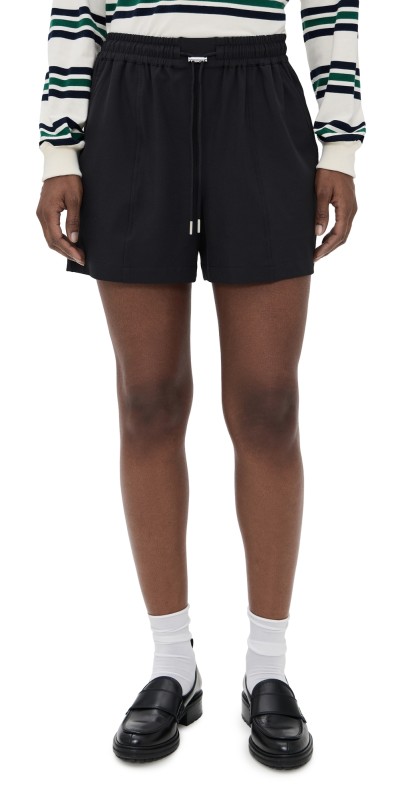 Varley Esmond Mid Rise Shorts Black
