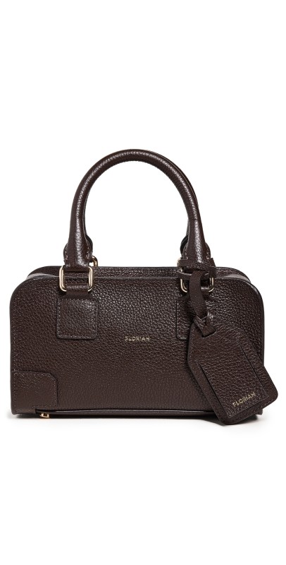 Florian London Mini Kensignton Bag Dark Brow