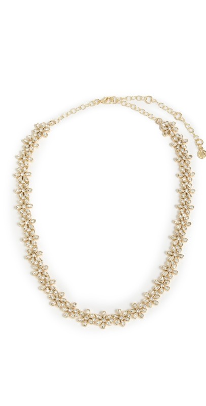 BaubleBar Flora Necklace Clear