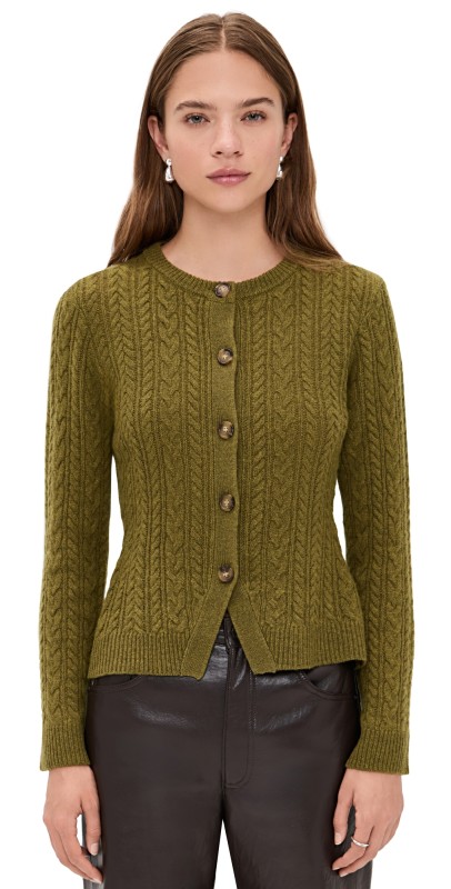 BAUM UND PFERDGARTEN Clarah Cardigan Ivy Green