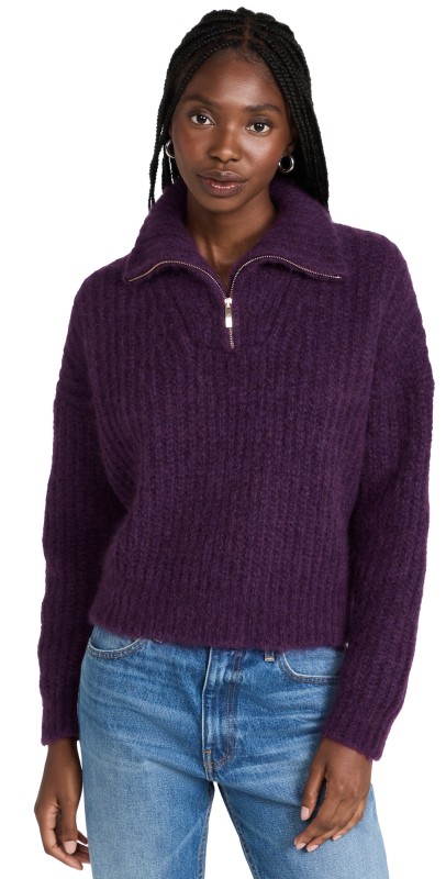 ba & sh Baltan Jumper Violet