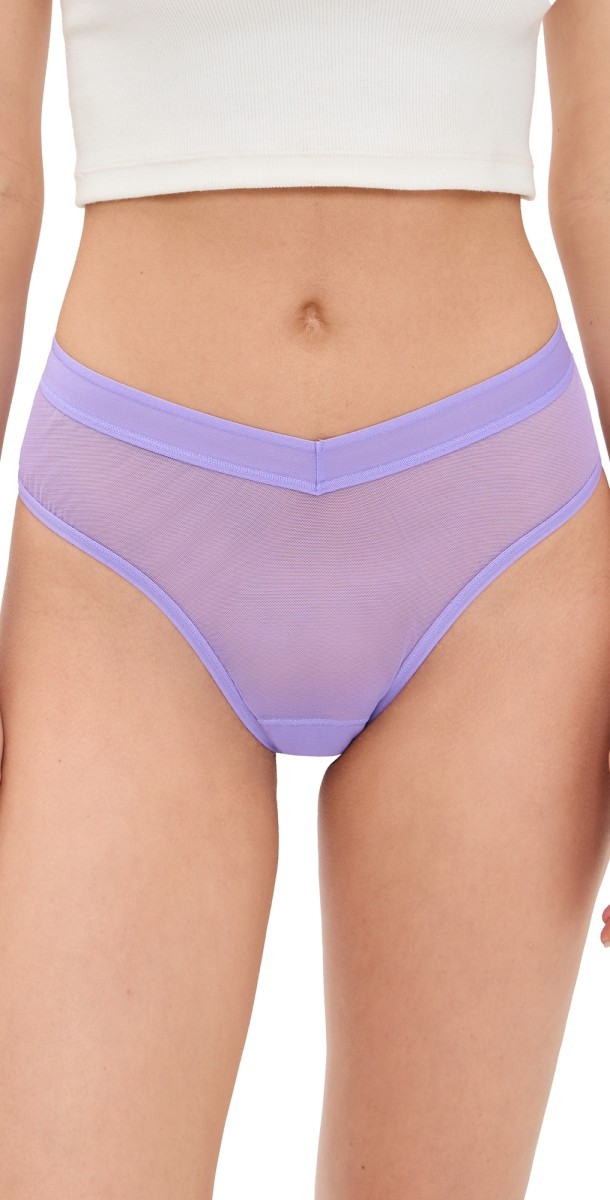 Hanky Panky High-Cut Thong Grape Juice