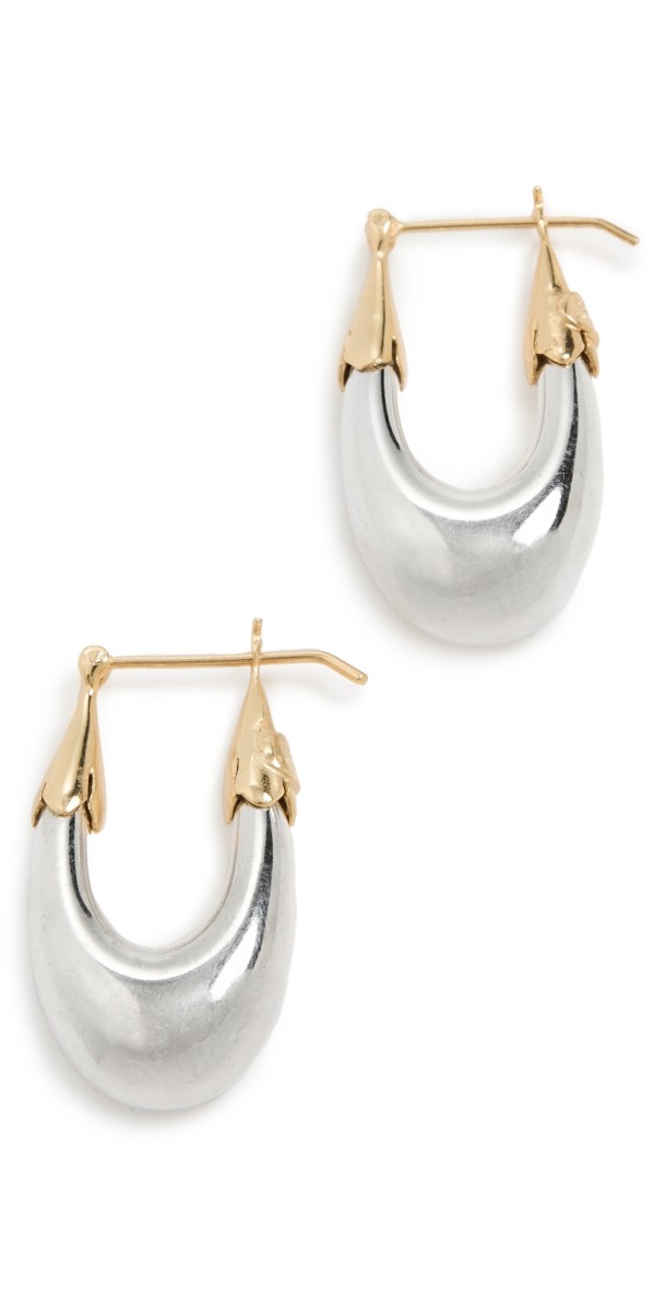 GAS Bijoux Ecume Earrings Bicolor
