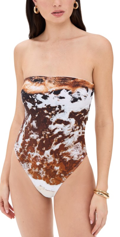 Dur Doux Strapless One Piece Water Edge
