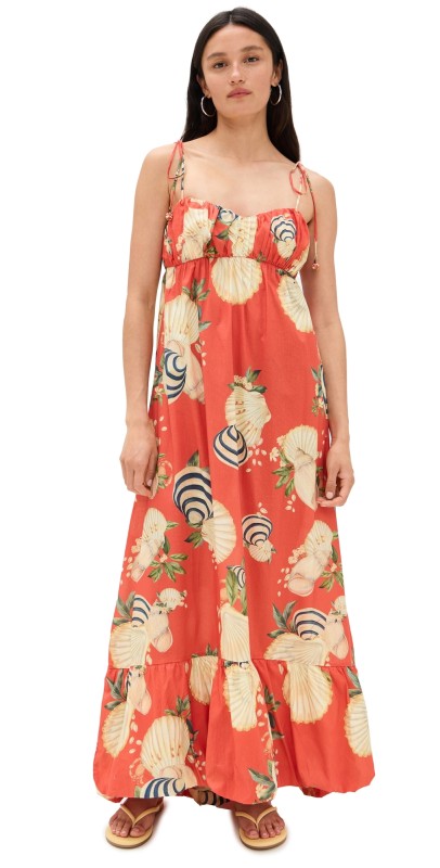 Dress To Cropped Dress In Sea Shell Print Sea Shell Print