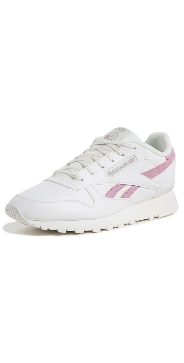 Reebok Classic Vegan Leather Sneakers Chalk/Chalk/Infused Lilac