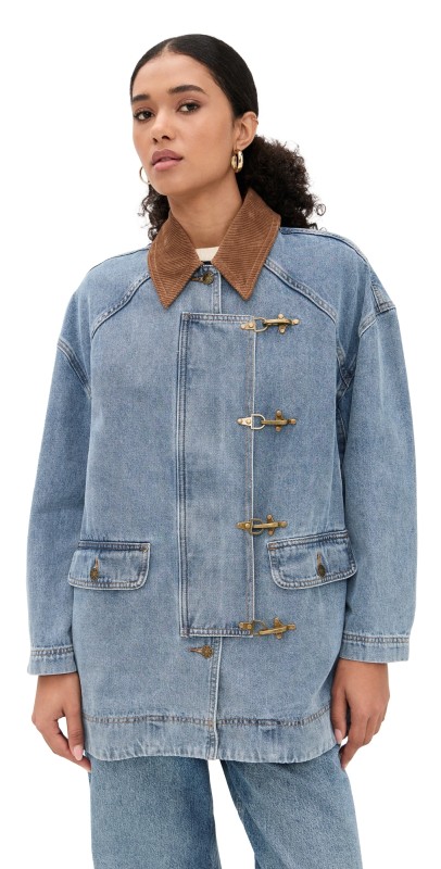 Lioness District Jacket Denim Blue
