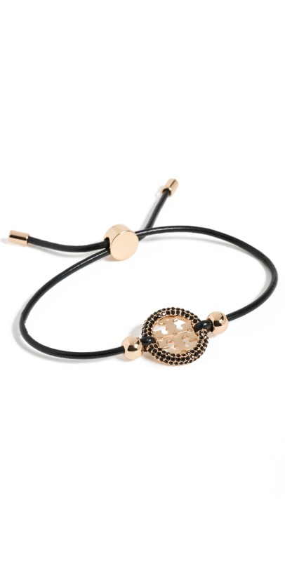 Tory Burch Miller Slider Bracelet Tory Gold/Black