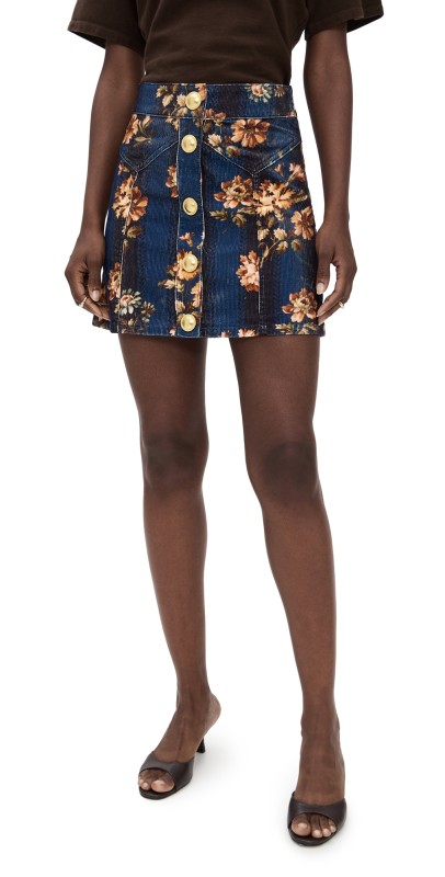 Cara Cara Juniper Skirt Amour Flora Navy