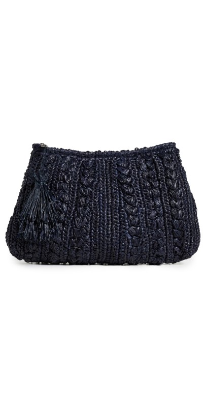 Mar Y Sol Ivy Clutch Navy