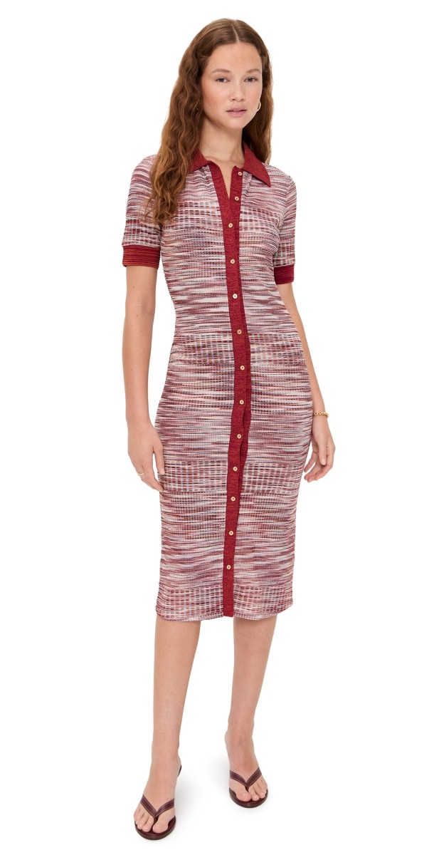 Ramy Brook Elijah Dress Amber Spacedye