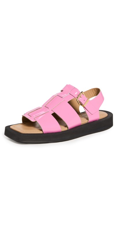 LAST Samantha Fisherman Sandals Pink