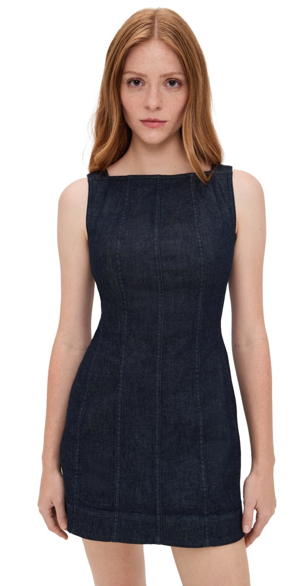 A. L.C. The 444 Dress Indigo