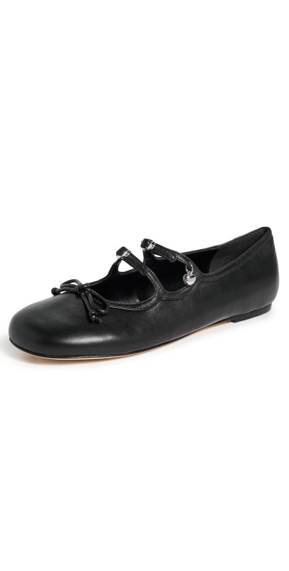Marc Jacobs The Kiki Ballerina Flats Black