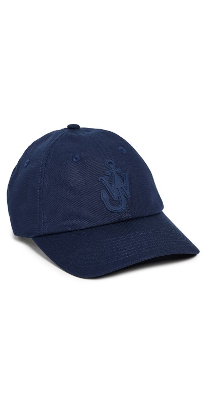 JW Anderson Canvas Baseball Cap Navy