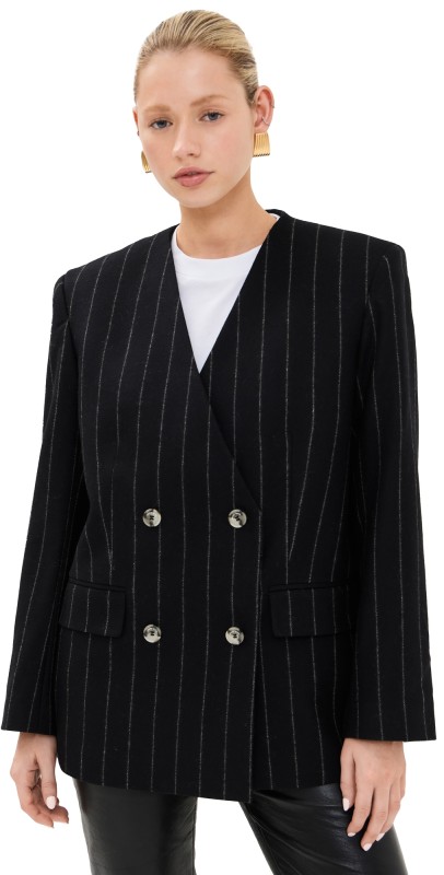 ANINE BING Maron Blazer Dark Grey
