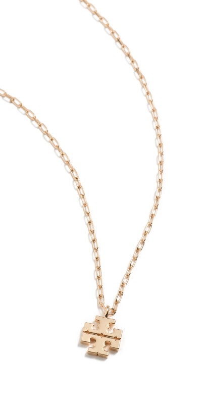 Tory Burch Delicate Kira Pendant Necklace Tory Gold