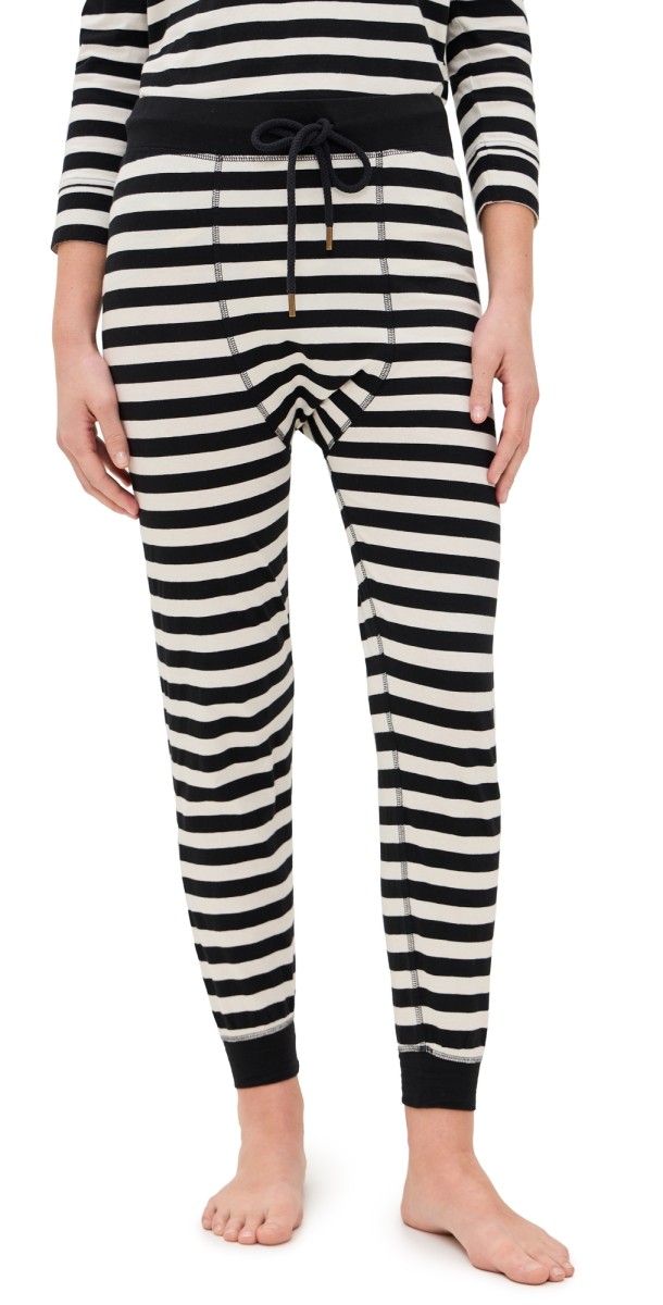 THE GREAT. The Long Johns Eventide Stripe