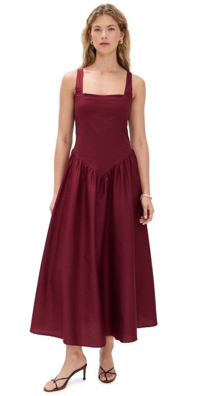 Peixoto Harlow Dress Merlot