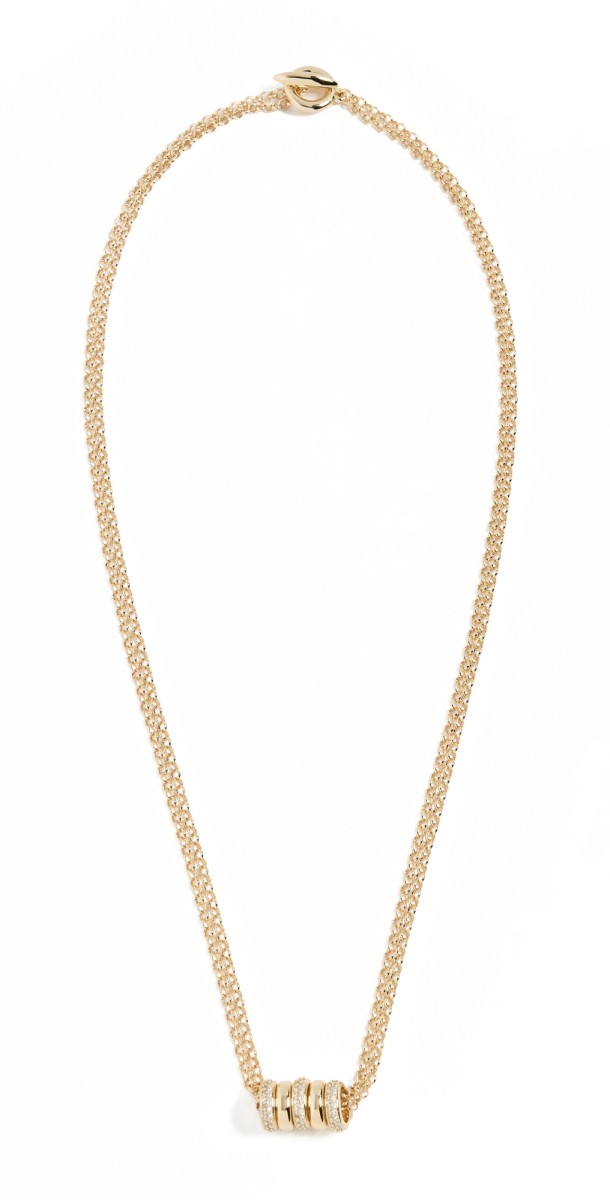 Roxanne Assoulin The Slider Necklace Shiny Gold