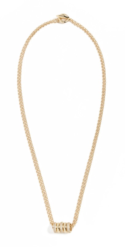 Roxanne Assoulin The Slider Necklace Shiny Gold
