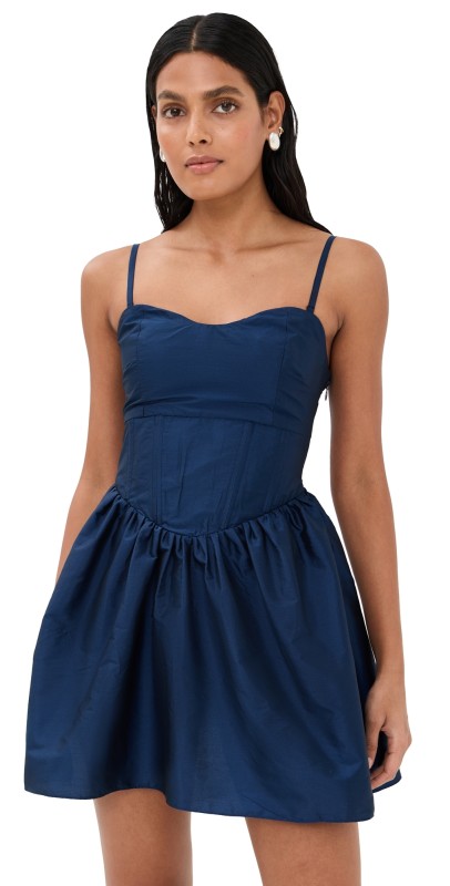 Azeeza Naina Mini Dress Navy