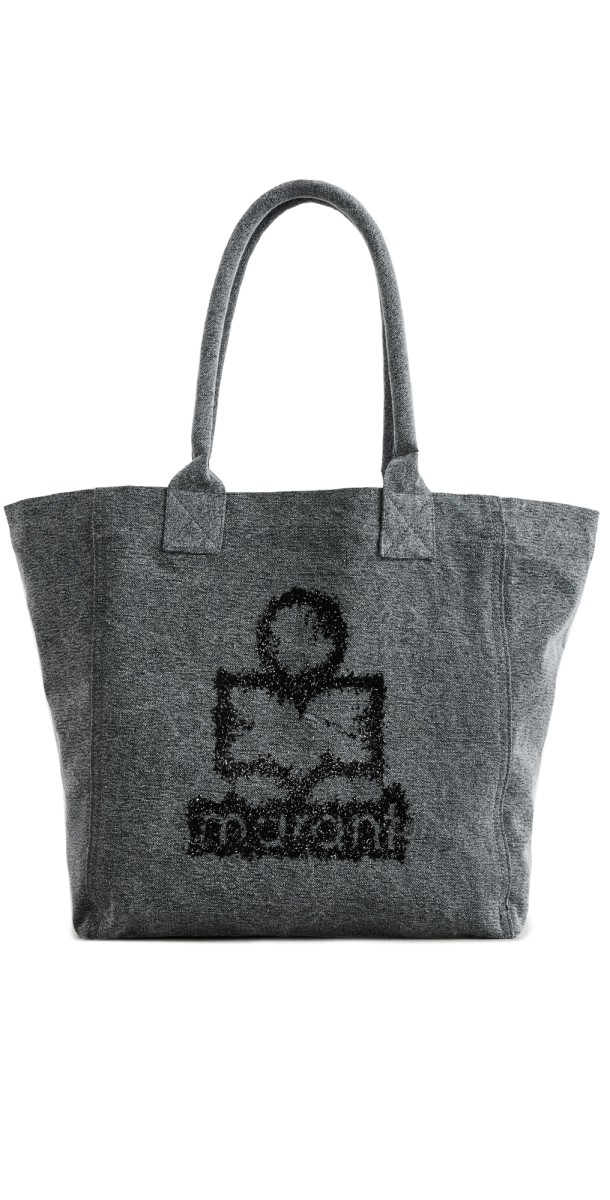 Isabel Marant Small Yenky Festive Snowy Tote Grey