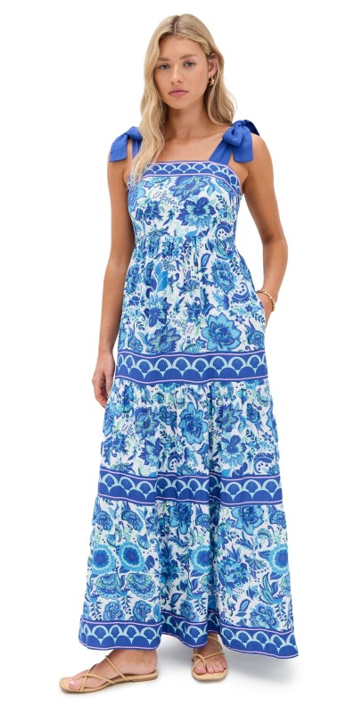 Beach Riot Charlotte Dress Royal Riviera