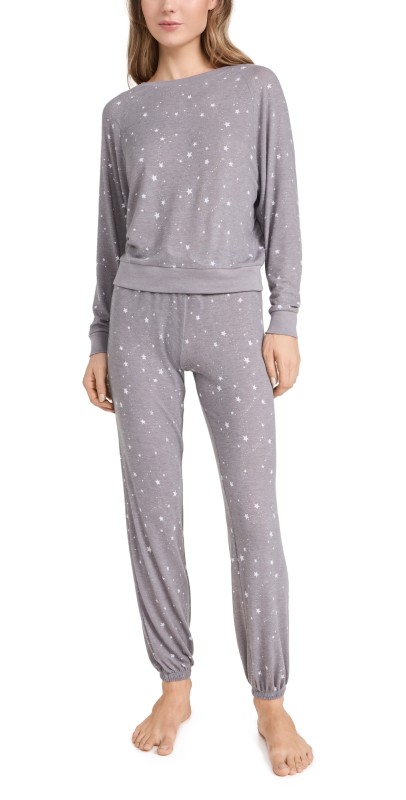Honeydew Intimates Star Seeker Brushed Jersey Lounge Set Castle Rock Stars