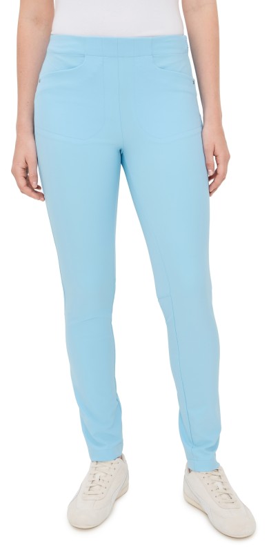 RLX Ralph Lauren Eagle Multi Nylon Stretch Pants Pool Blue