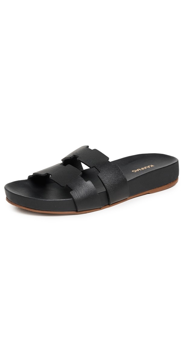 KAANAS Alexandria Geo Ladder Pool Slides Black