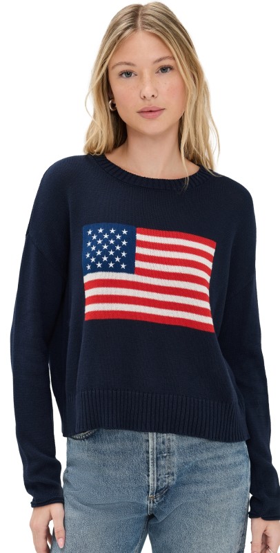 Z Supply Sienna Patriot Sweater Eclipse