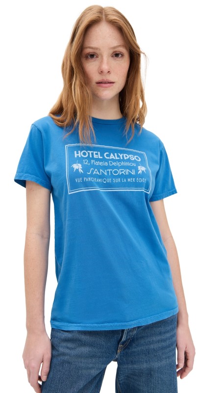 Original Retro Brand Hotel Calypso T-Shirt Vintage Royal
