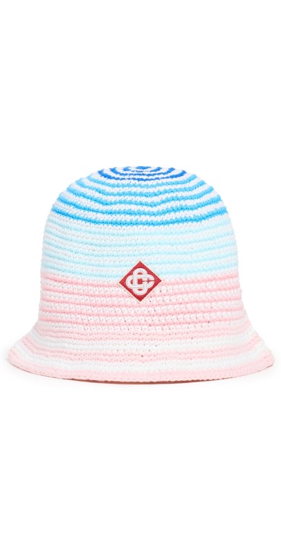 Casablanca Gradient Crochet Hat Whit