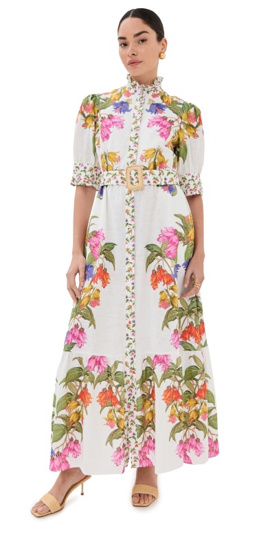 Borgo de Nor Marni Dress Magnifica/White/Placement