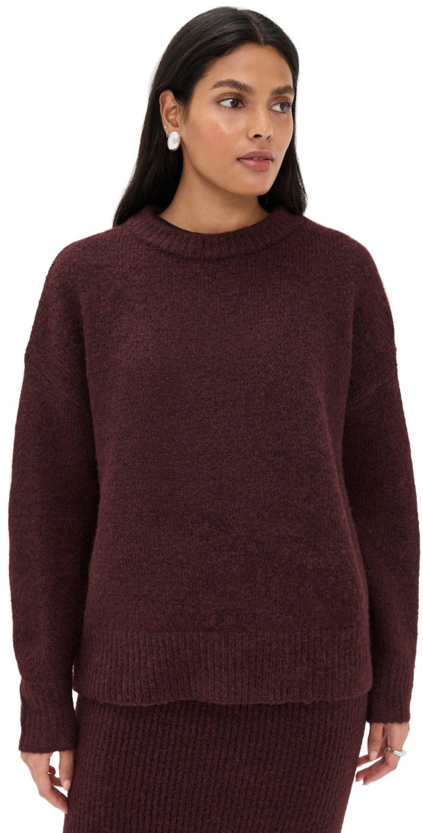 Line & Dot Hart Sweater Burgundy