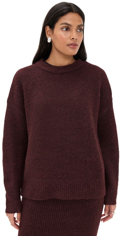 Line & Dot Hart Sweater Burgundy