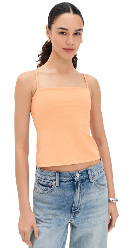 Susana Monaco Carryover Straight String Top Sugar