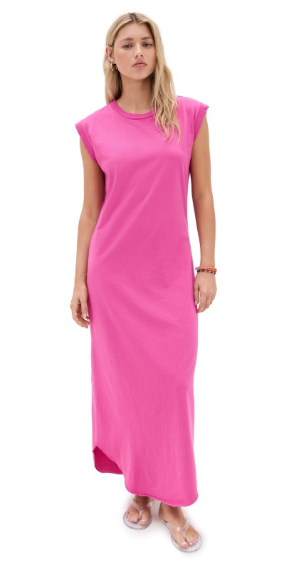 Frank & Eileen Cory Vintage Muscle Tee Dress Guava