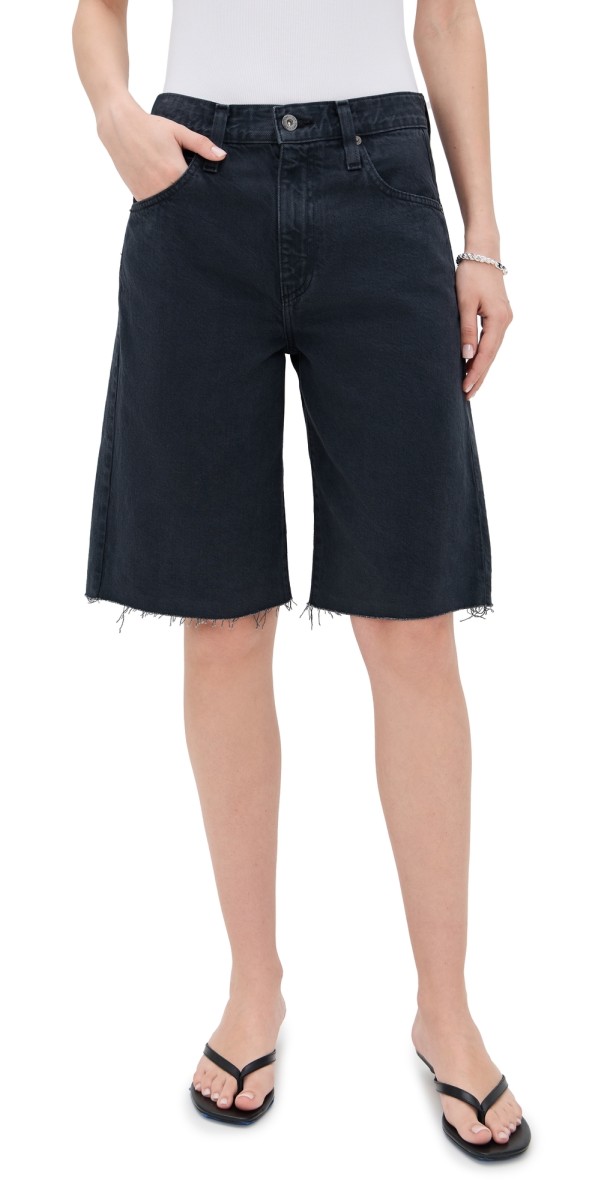 AG Hattie Shorts Sulfur Black