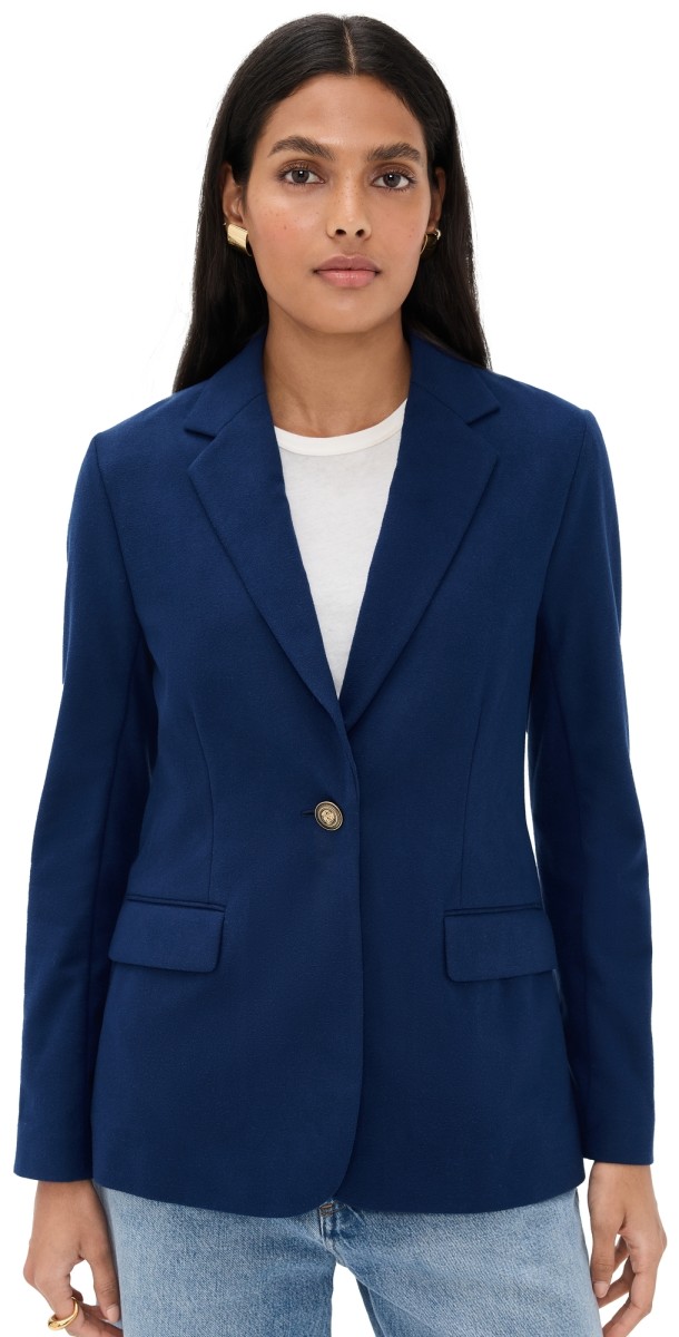 STYLEST Casual Stretch Blazer Navy