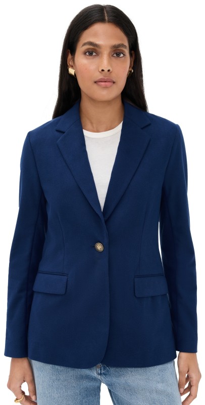 STYLEST Casual Stretch Blazer Navy