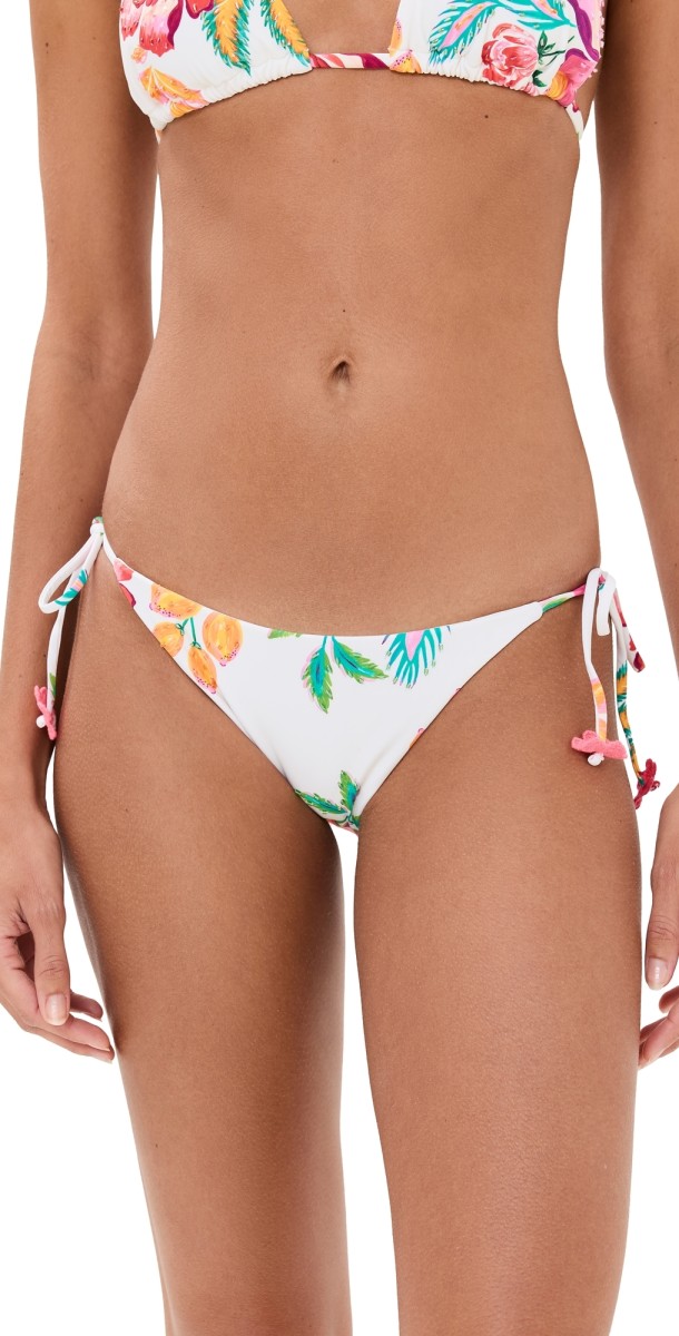 PQ Swim Embroidered Tie Full Bottoms Mita
