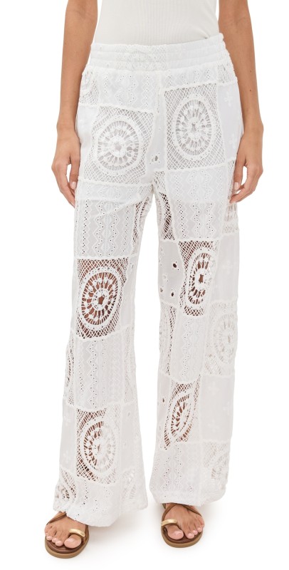 Line & Dot Biva Pants White